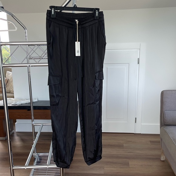 Z Supply Black Cargo Joggers - Picture 1 of 5
